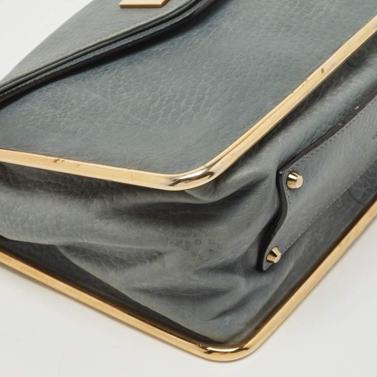 مملوكة مسبقًا Chloe Dusky Leather Medium Sally Shoulder Bag