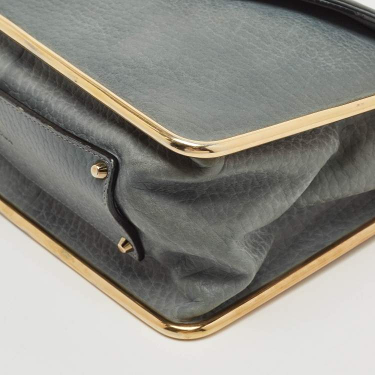 مملوكة مسبقًا Chloe Dusky Leather Medium Sally Shoulder Bag