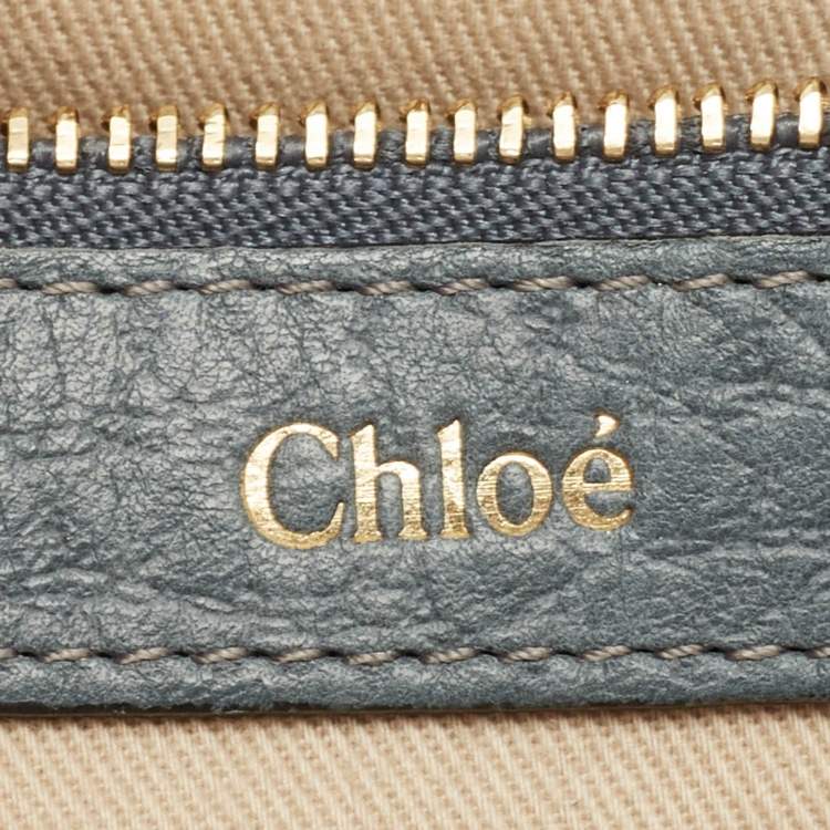 مملوكة مسبقًا Chloe Dusky Leather Medium Sally Shoulder Bag