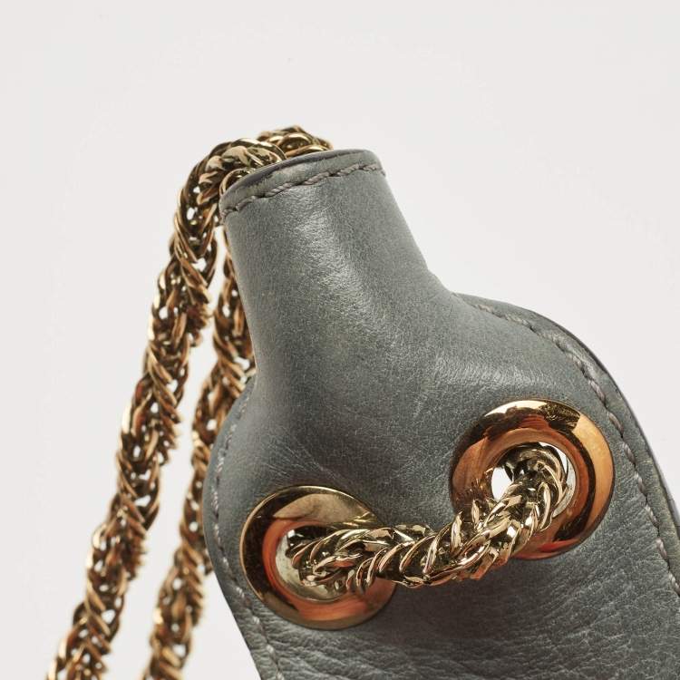مملوكة مسبقًا Chloe Dusky Leather Medium Sally Shoulder Bag