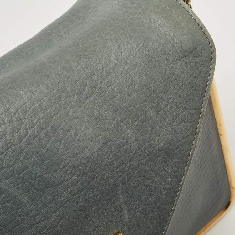 مملوكة مسبقًا Chloe Dusky Leather Medium Sally Shoulder Bag