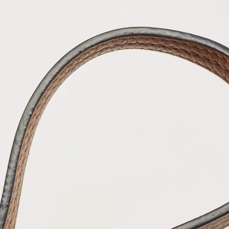 Pre Owned Chloe Brown/Tan Leather and Suede Small Faye Shoulder Bag