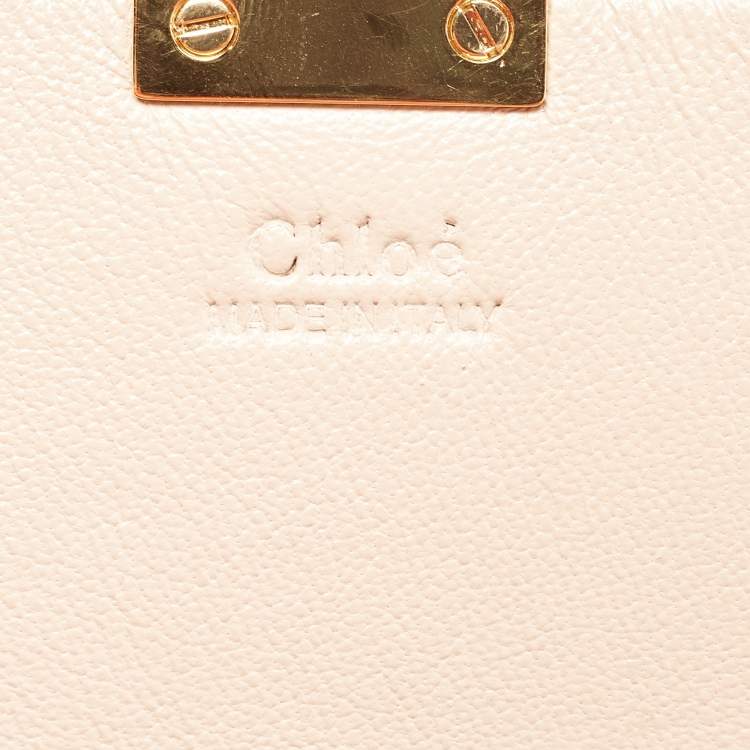 Pre Owned Chloe Black Pyhton Medium Drew Shoulder Bag