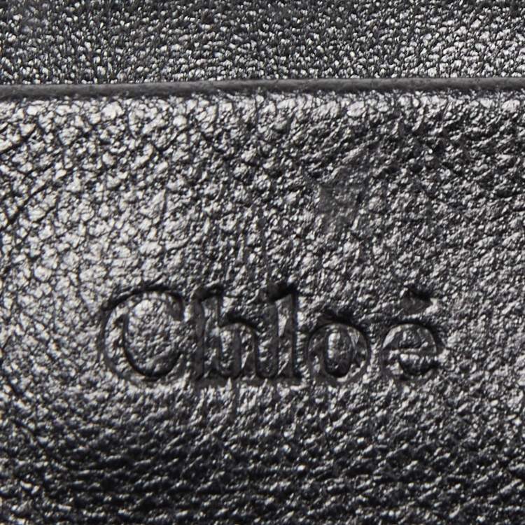 مملوكة مسبقًا Chloe Coral Orange Leather Medium Elsie Shoulder Bag