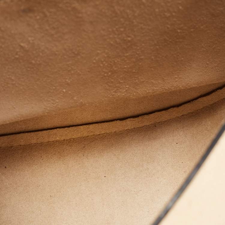 Pre Owned Chloe Metallic Gold Leather Medium Drew Shoulder Bag