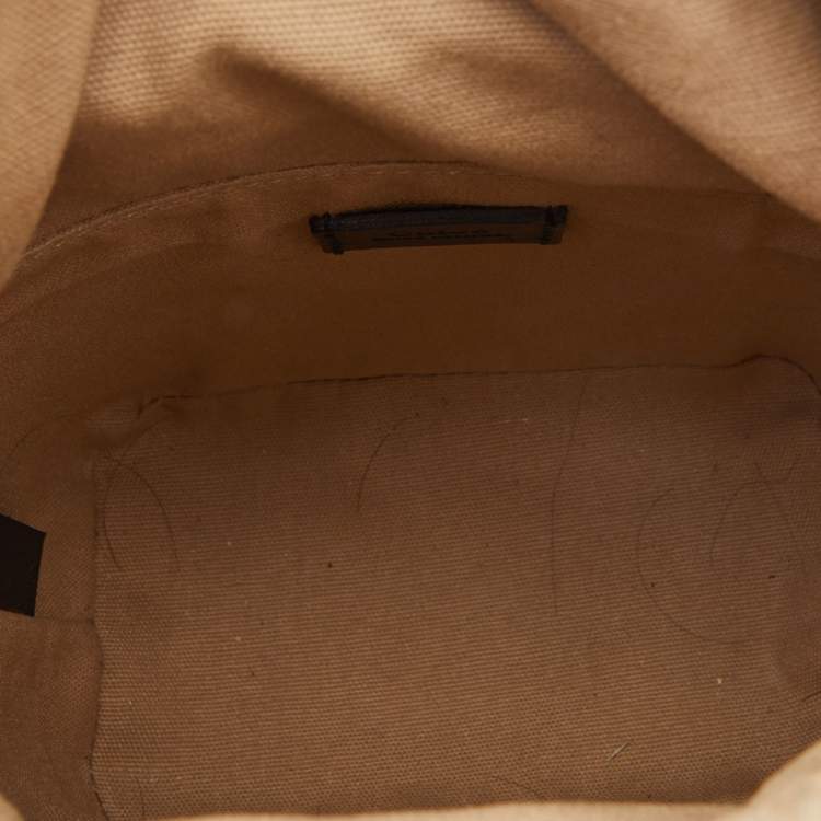 Pre Owned Chloe Tri Color Leather Mini Roy Bucket Bag