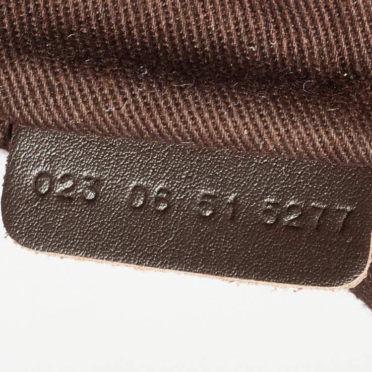 Pre Owned Chloé Burgundy Leather Paddington Satchel