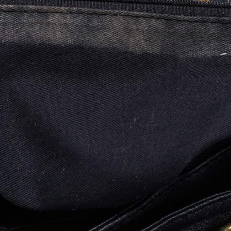 Pre Owned Chloe Black Leather Medium Paddington Satchel