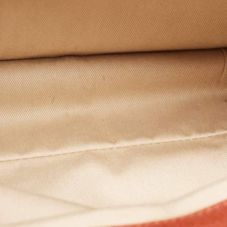 مملوكة مسبقًا Chloe Brown Leather Medium Sally Shoulder Bag