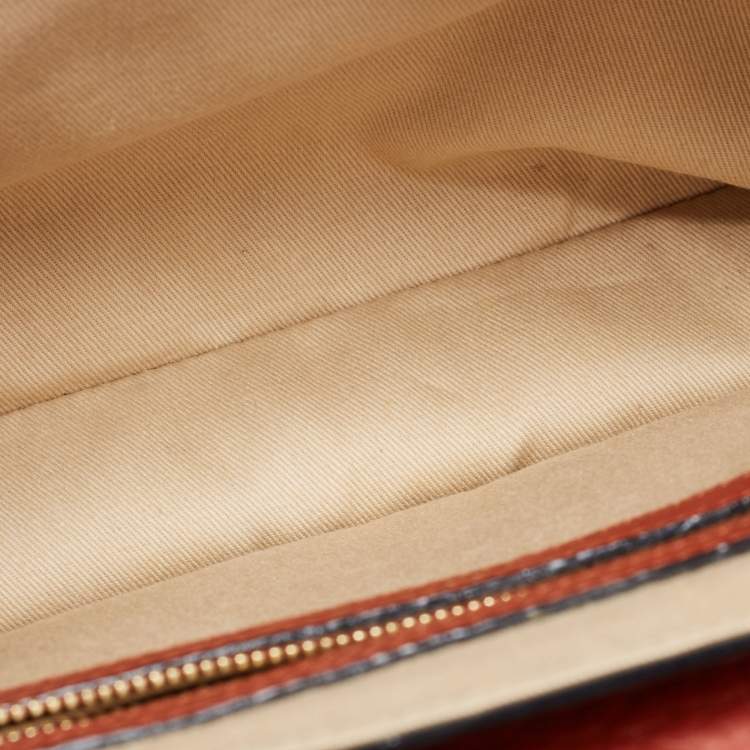 مملوكة مسبقًا Chloe Brown Leather Medium Sally Shoulder Bag