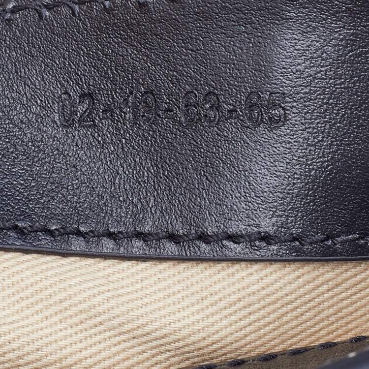 Pre Owned Chloe Black Leather and Suede C Belt Bag             