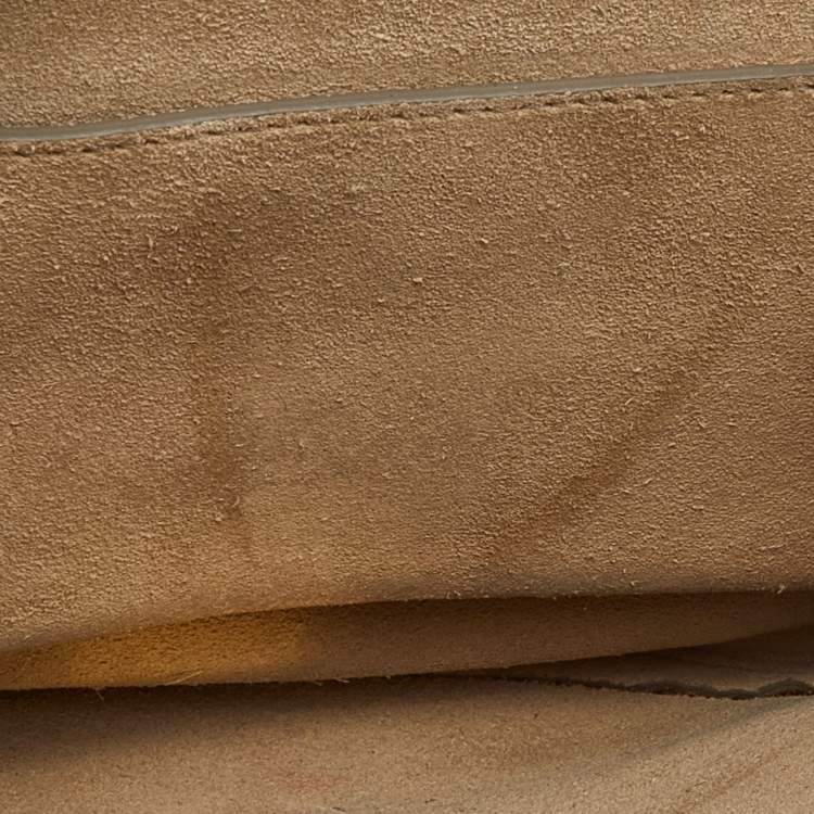 Pre Owned Chloe Pink Leather Small Drew Shoulder Bag