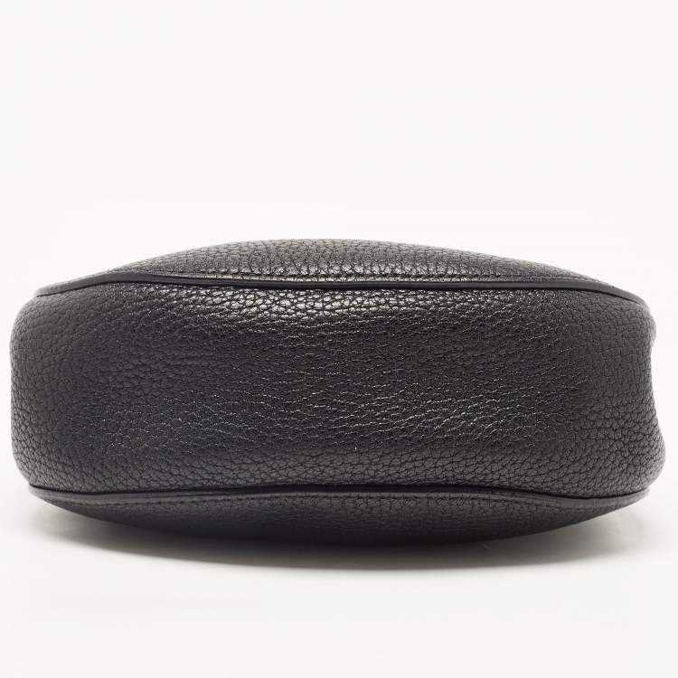 Pre Owned Chloé Black Leather Mini Drew Chian Shoulder Bag
