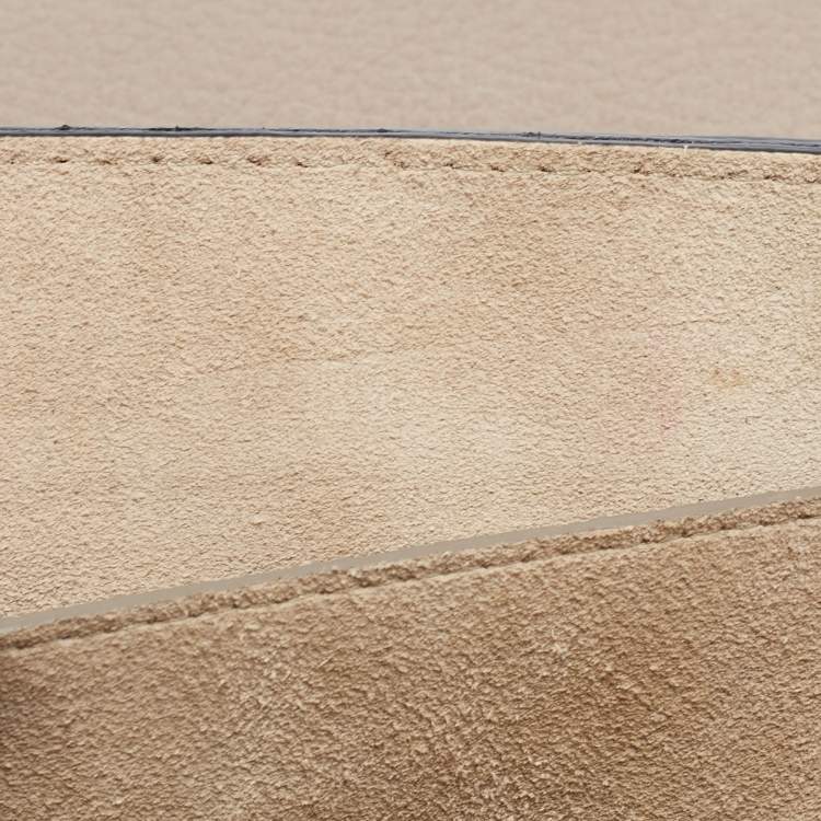 Pre Owned Chloé  Beige Leather Medium Drew Shoulder Bag
