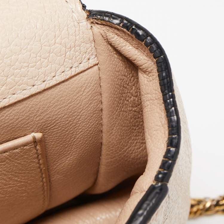 Pre Owned Chloe Blush Pink Leather Mini Elsie Crossbody Bag