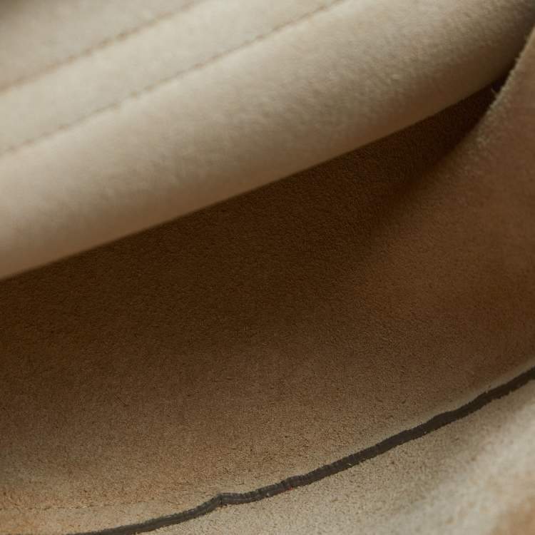 Pre Owned Chloe Multicolor Leather and Suede Medium Drew Shoulder Bag