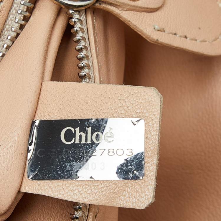 Pre Owned Chloe Green Patent and Leather Flap Crossbody Bag