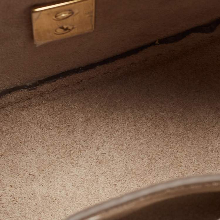 Pre Owned Chloé  Blush Pink Leather Mini Drew Backpack
