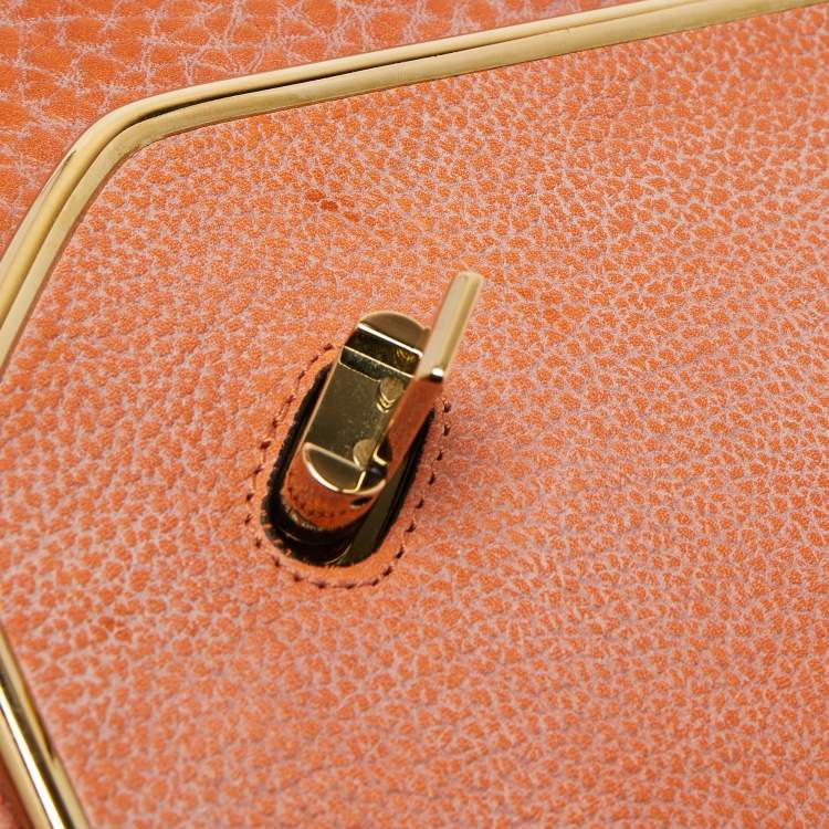 Pre Owned Chloe Brown Leather Medium Sally Shoulder Bag