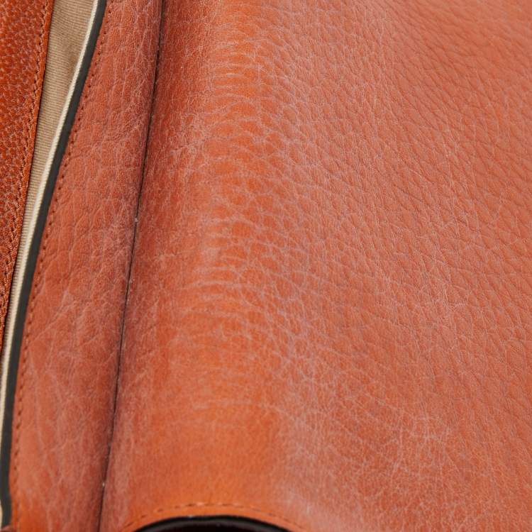 Pre Owned Chloe Brown Leather Medium Sally Shoulder Bag