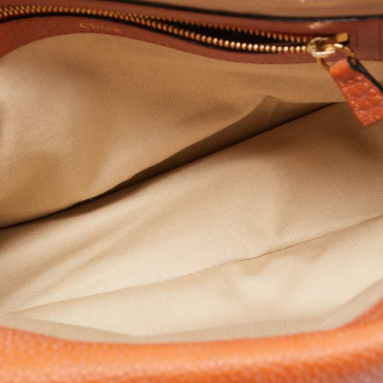 Pre Owned Chloe Brown Leather Medium Sally Shoulder Bag