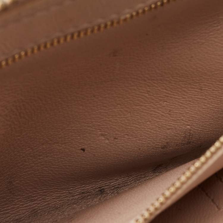 Pre Owned Chloe Tri Color Leather Medium Clare Shoulder Bag