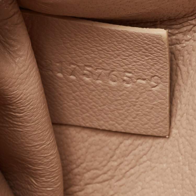 Pre Owned Chloe Grey Leather Mily Shoulder Bag