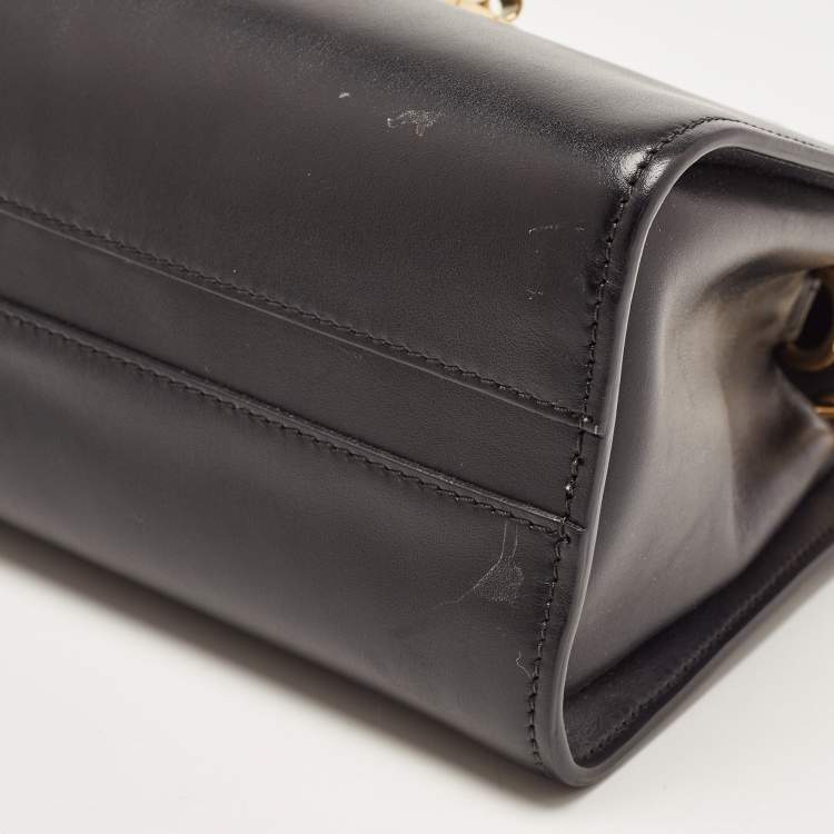 Pre Owned Chloé Black Leather Mini Annie Shoulder Bag