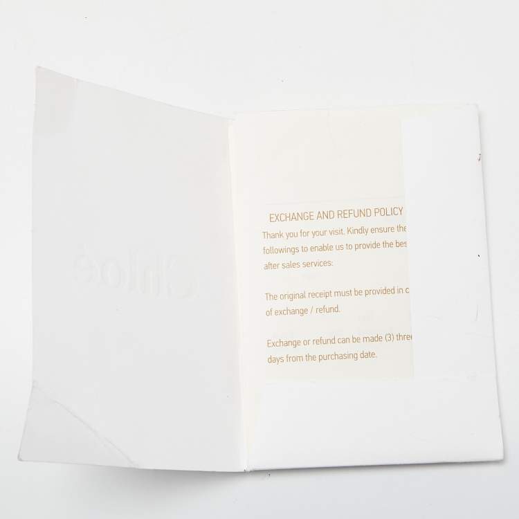 Pre Owned Chloe Black Patent Leather Small Drew Chain Crossbody Bag