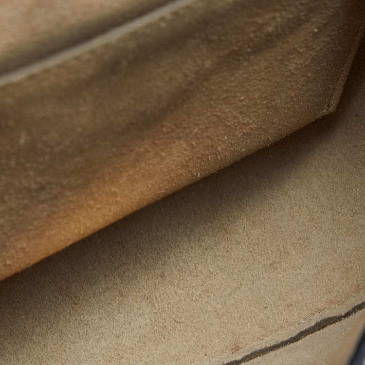 Pre Owned Chloe Black Patent Leather Small Drew Chain Crossbody Bag