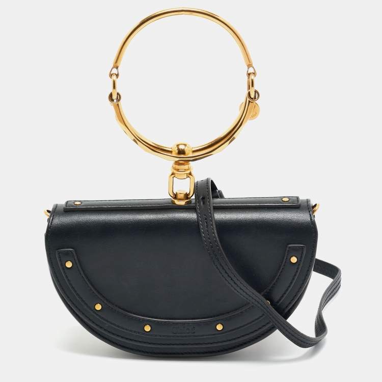 Chloé bracelet discount bag black