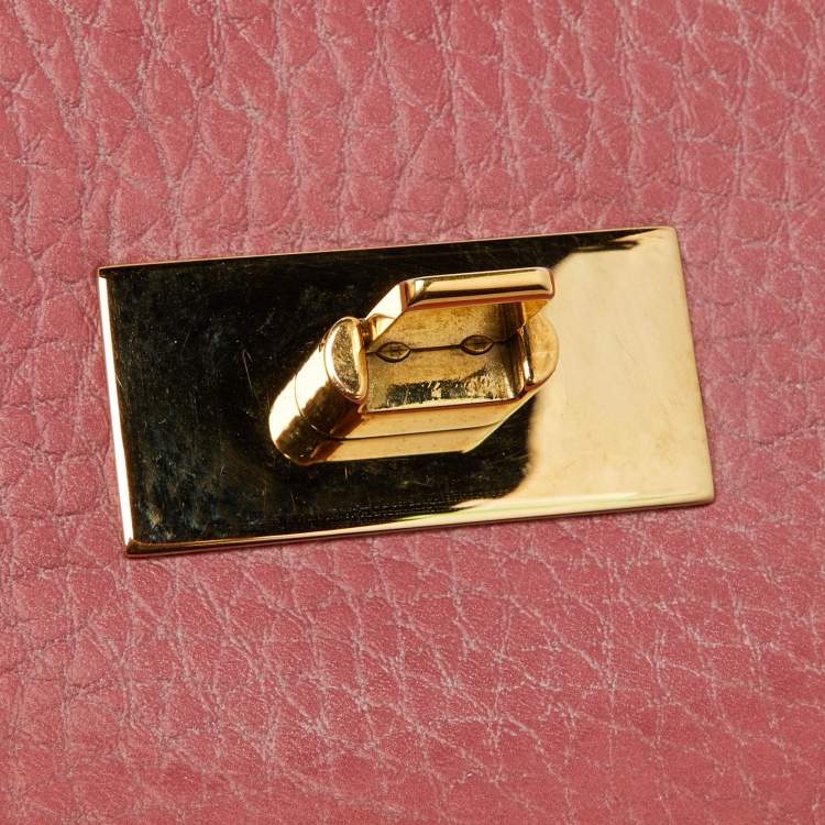 مملوكة مسبقًا Chloe Pink Leather Medium Sally Shoulder Bag