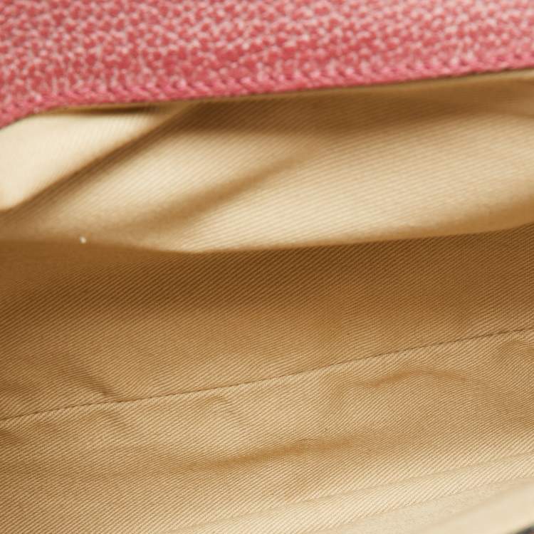 مملوكة مسبقًا Chloe Pink Leather Medium Sally Shoulder Bag
