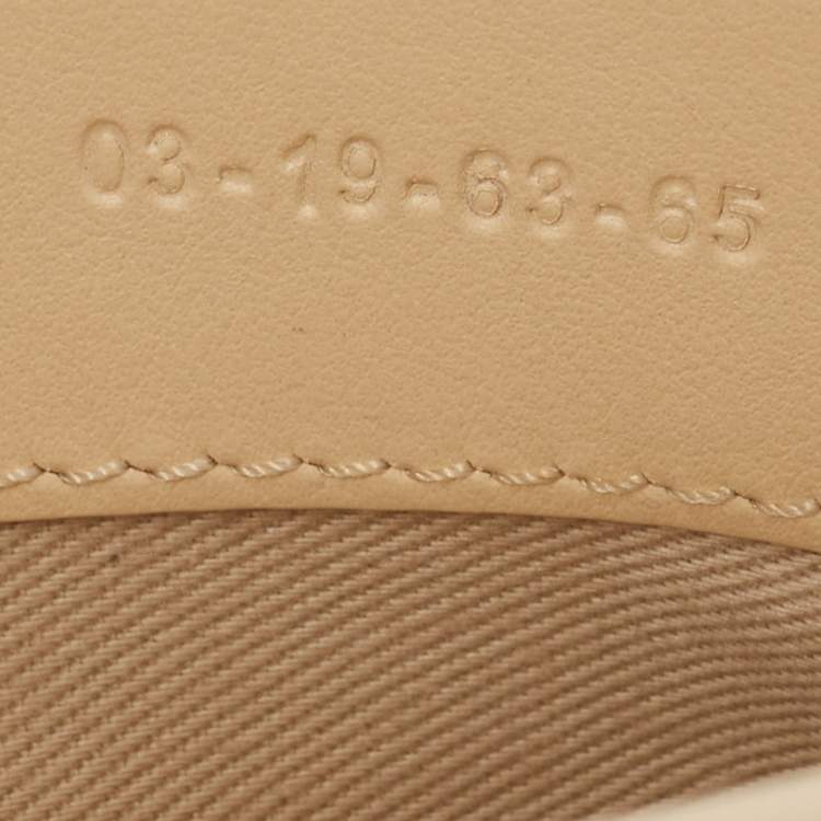 Pre Owned Chloe Cream Leather and Suede Chloe C Belt Bag