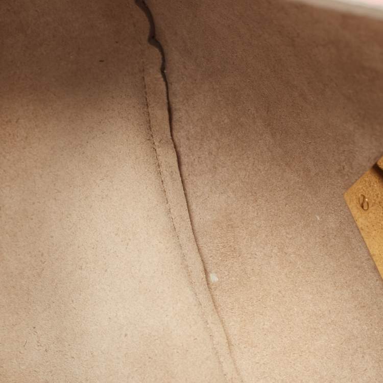 Pre Owned Chloe Salmon Pink Leather Medium Drew Shoulder Bag