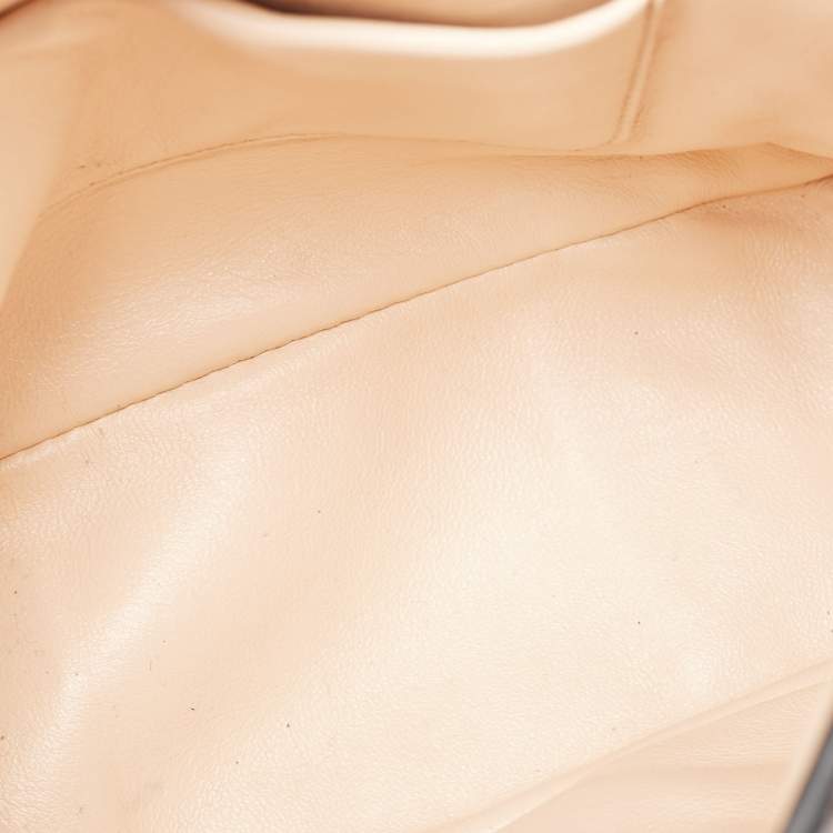Pre Owned Chloé Brown Python Small Elsie Shoulder Bag