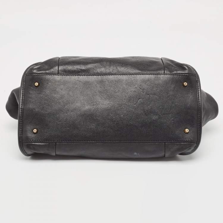 Pre Owned Chloe Black Leather Satchel