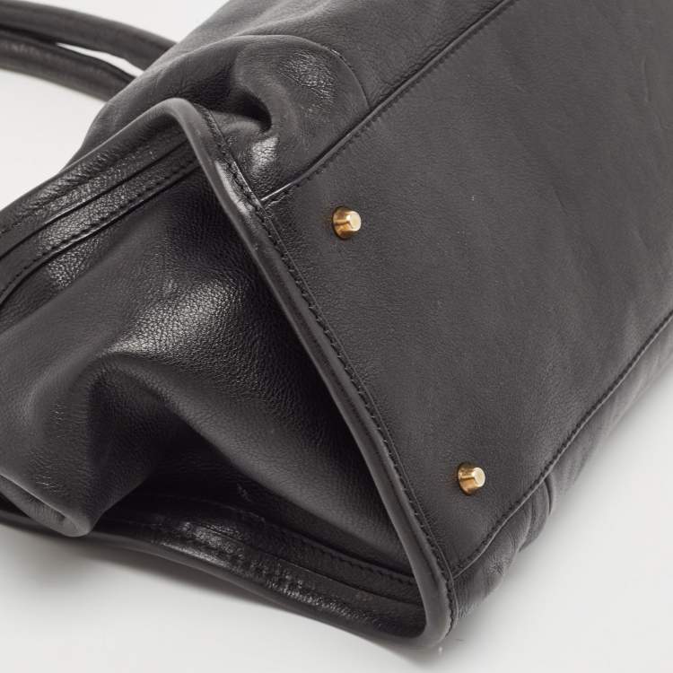 Pre Owned Chloe Black Leather Satchel