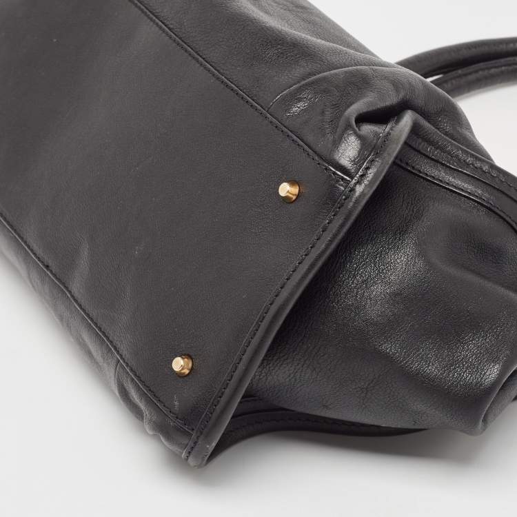 Pre Owned Chloe Black Leather Satchel