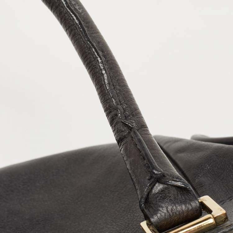 Pre Owned Chloe Black Leather Satchel
