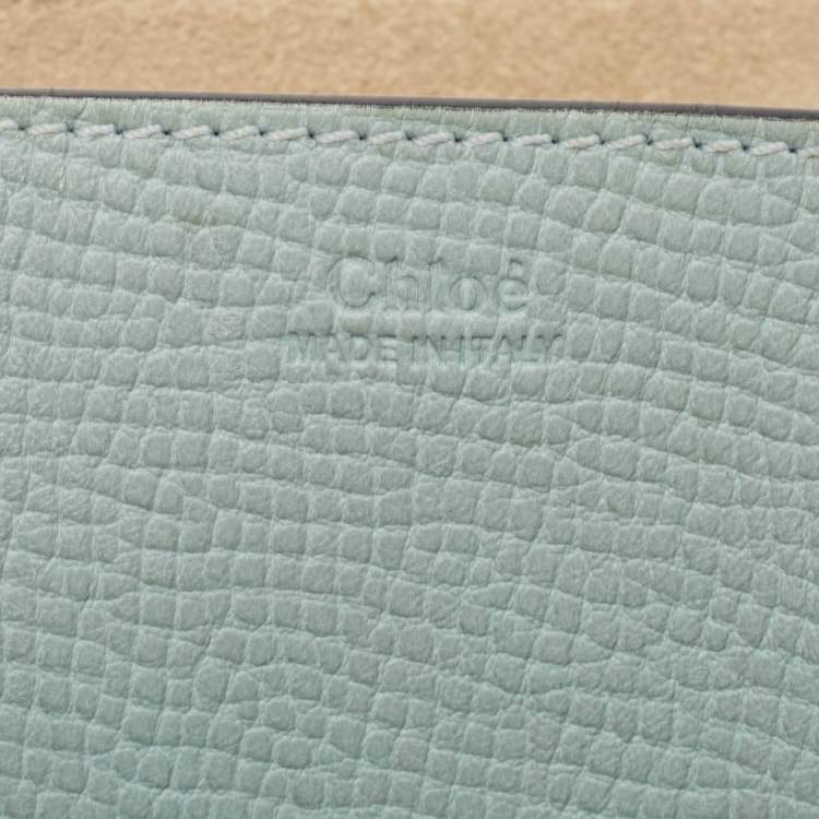 Pre Owned Chloe Two Tone Leather Large Drew Shoulder Bag
