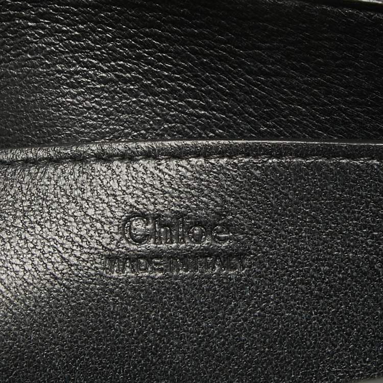 Pre Owned Chloe Black Leather Small Elle Clutch