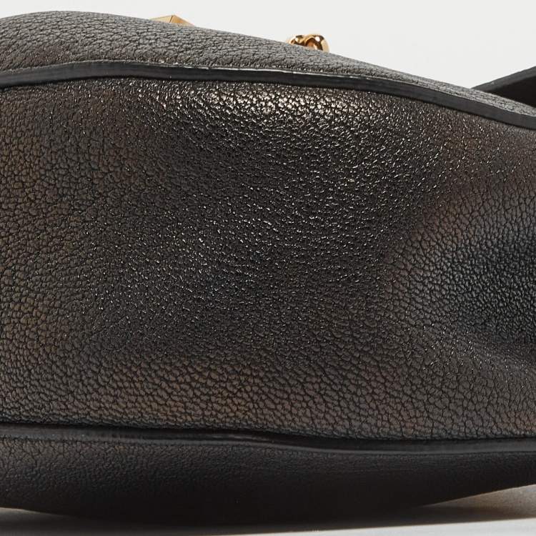مملوكة مسبقًا Chloe Black Leather Medium Drew Shoulder Bag