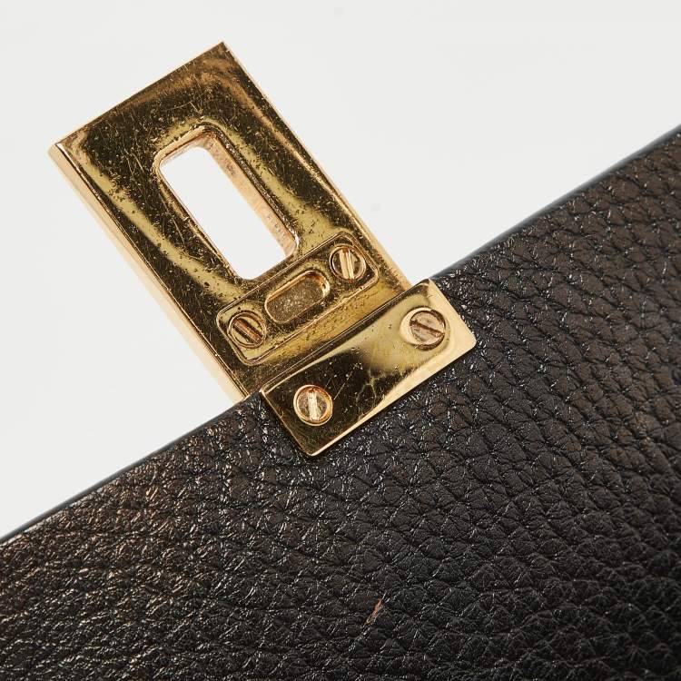 مملوكة مسبقًا Chloe Black Leather Medium Drew Shoulder Bag