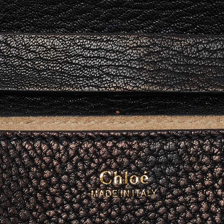 مملوكة مسبقًا Chloe Black Leather Small Drew Shoulder Bag
