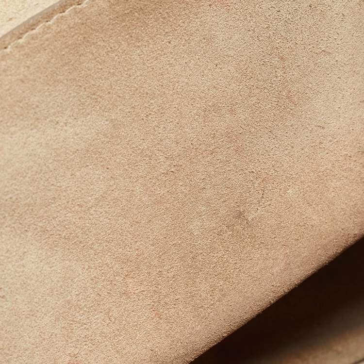 Pre Owned Chloe Brown/Light Beige Grain Leather Medium Drew Shoulder Bag