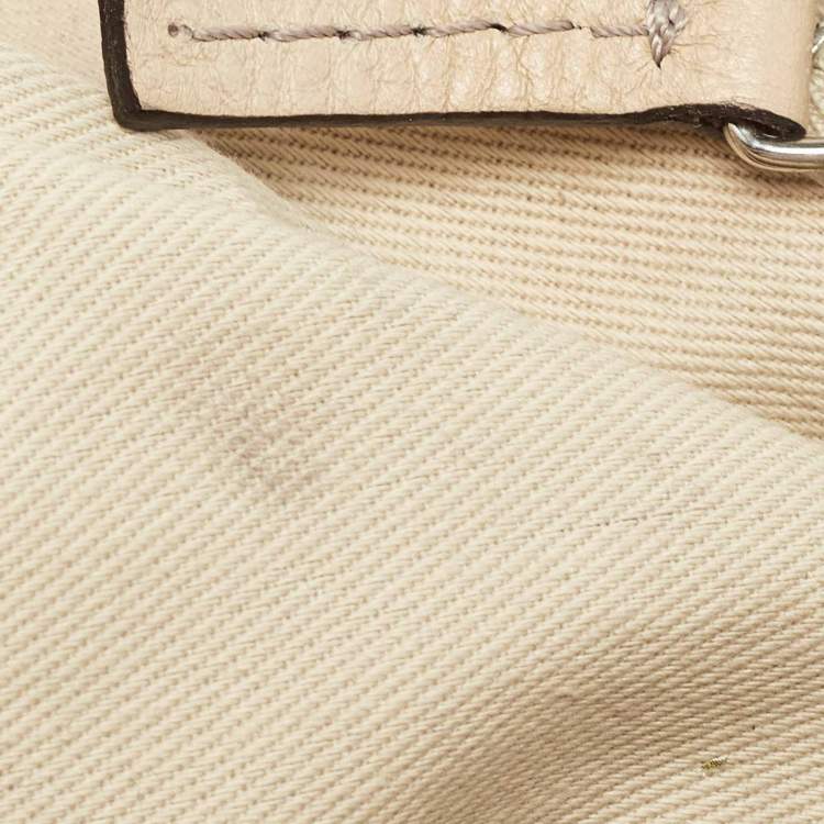 Pre Owned Chloe Beige Leather Medium Paddington Satchel