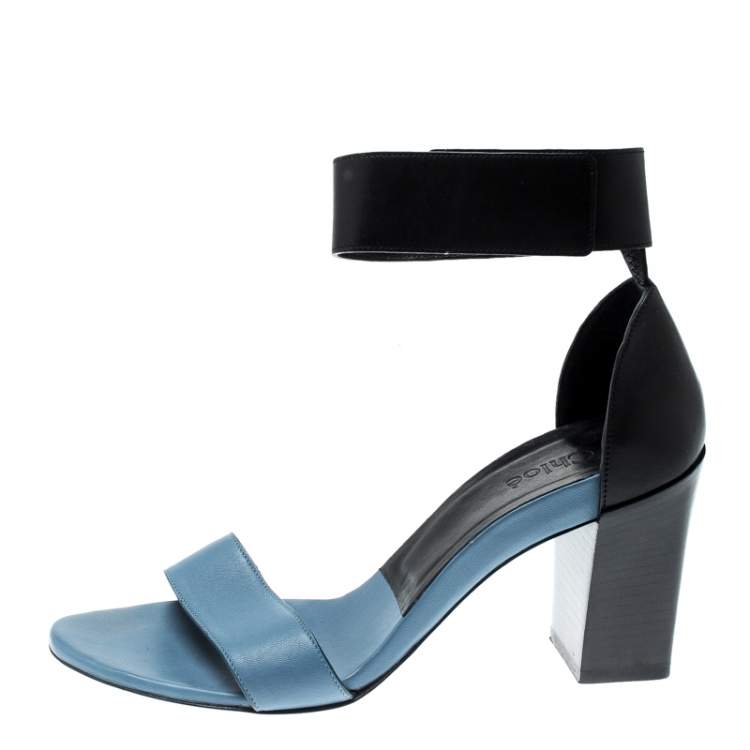 chloe black heels