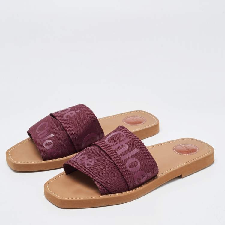 VIP【送料関税込】CHLOE 'woody' Flat Sole Slippers Woody Flat Mule | Must-have Women's White Slides | Chloé US