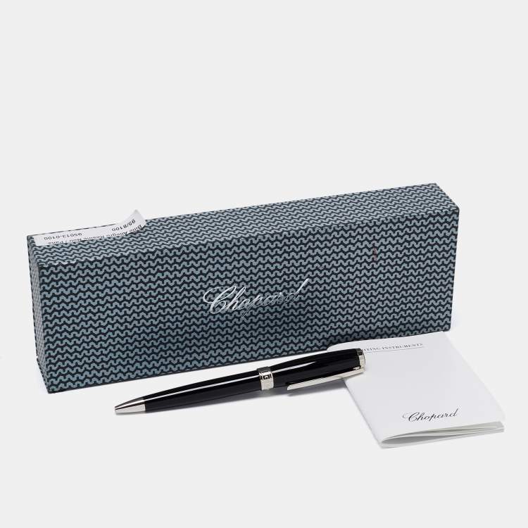 Pre Owned Chopard Black Resin Allegro Ballpoint Pen